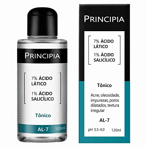 Tônico Facial Principia AL-7 – 7% Ácido Lático + 1% Ácido Salicílico 120ml
