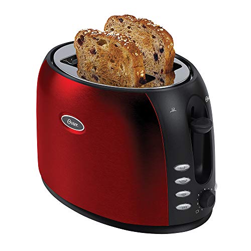 Torradeira Oster Aço Inox Vermelha TSSTTJC5BBKR