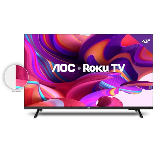 Smart TV 43″ AOC Roku TV S5195