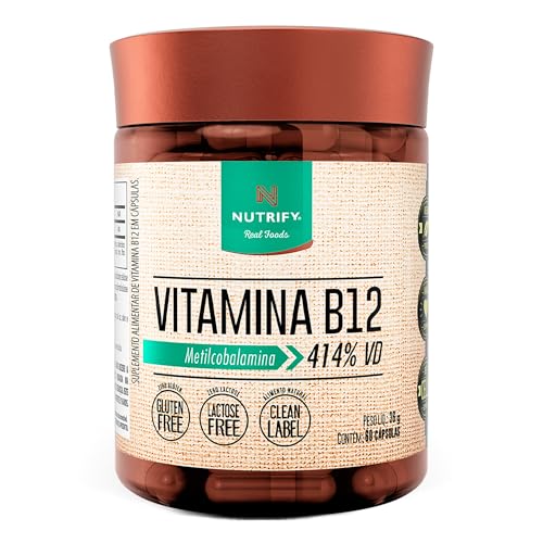 Vitamina B12 Nutrify 60 Cápsulas