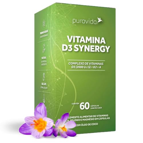 Vitamina D3 Puravida Sinergy