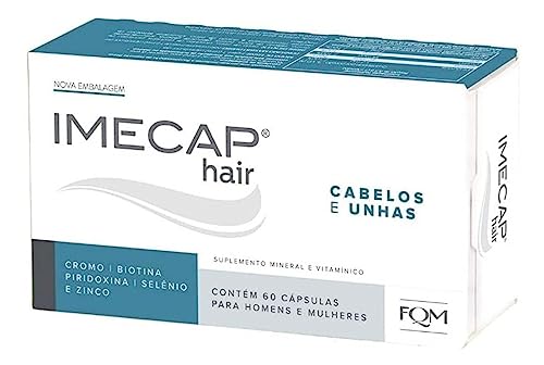 Suplemento Alimentar Imecap Hair Cabelos e Unhas 60 Cápsulas