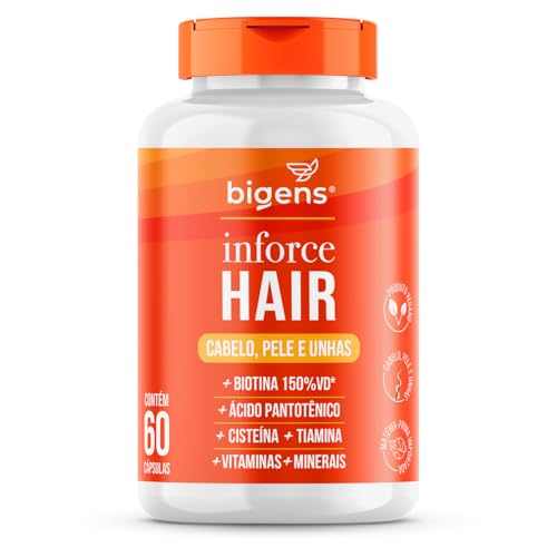 Multivitamínico Biogens Inforce Hair 60 Cápsulas