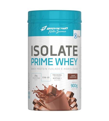Whey Protein Isolado e Hidrolisado Body Action Isolate Prime Whey 900g