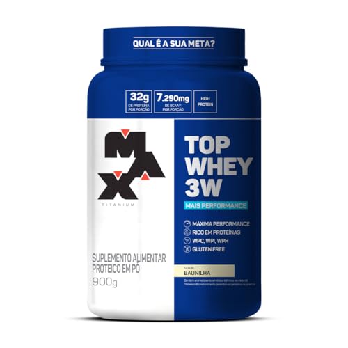 Max Titanium Top Whey 3W Mais Performance