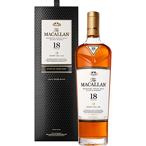 Whisky Macallan Sherry Oak Cask 18 Anos 700ml